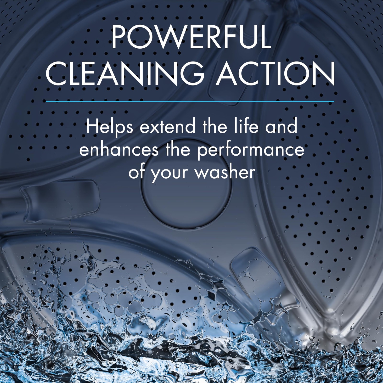 Glisten Washing Machine Cleaner, Helps Remove 36 Fl Oz (Pack of 1), White