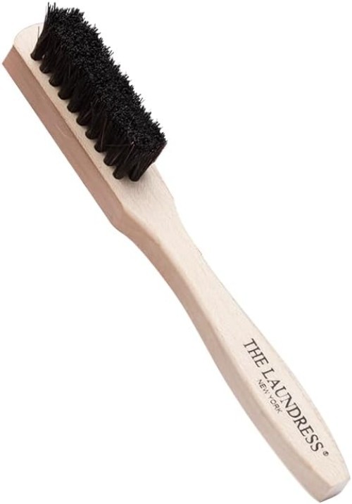 Travel-Friendly Stain Brush with Durable Wooden Handle for Easy Cleaning