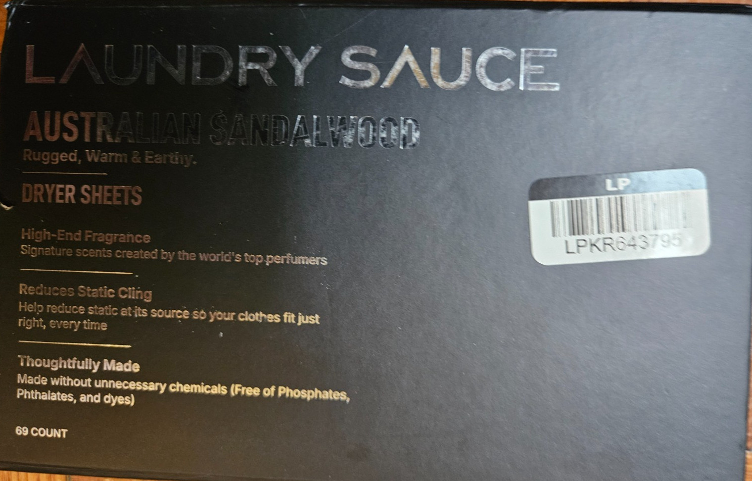 Laundry Sauce – Dryer Sheets (Australian 69 Count (Pack of 1) New!