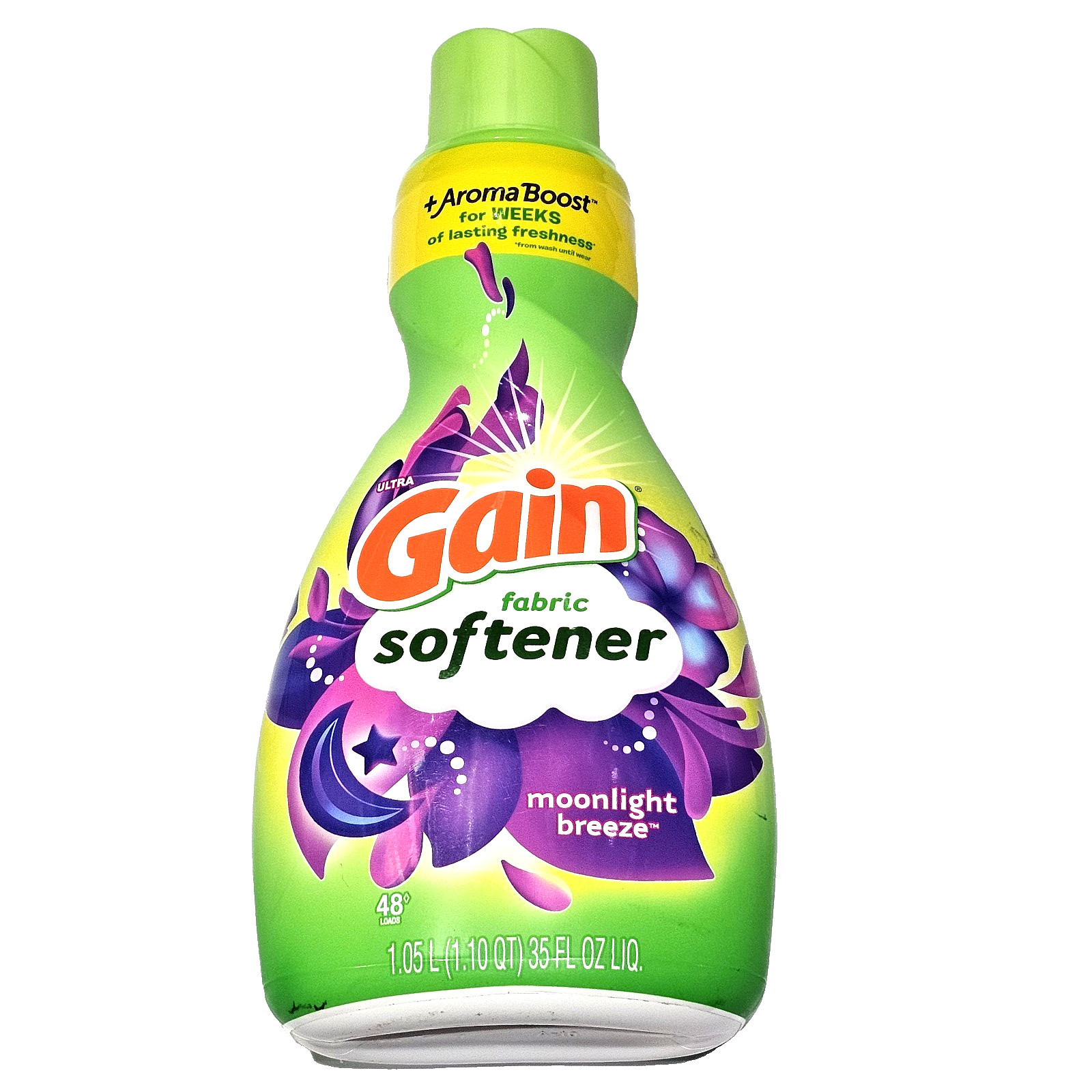 Gain Ultra Fabric Softener Moonlight Breeze Lasting Freshness 48 Loads 35oz