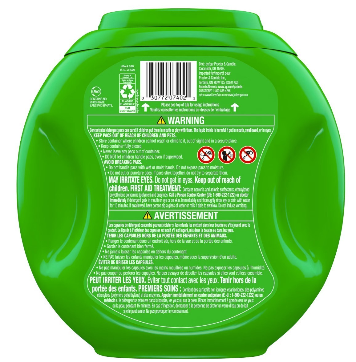 [FASH SALE] Gain Flings Laundry Detergent Pacs Waterfall Delight 60 Ct 2 Pack