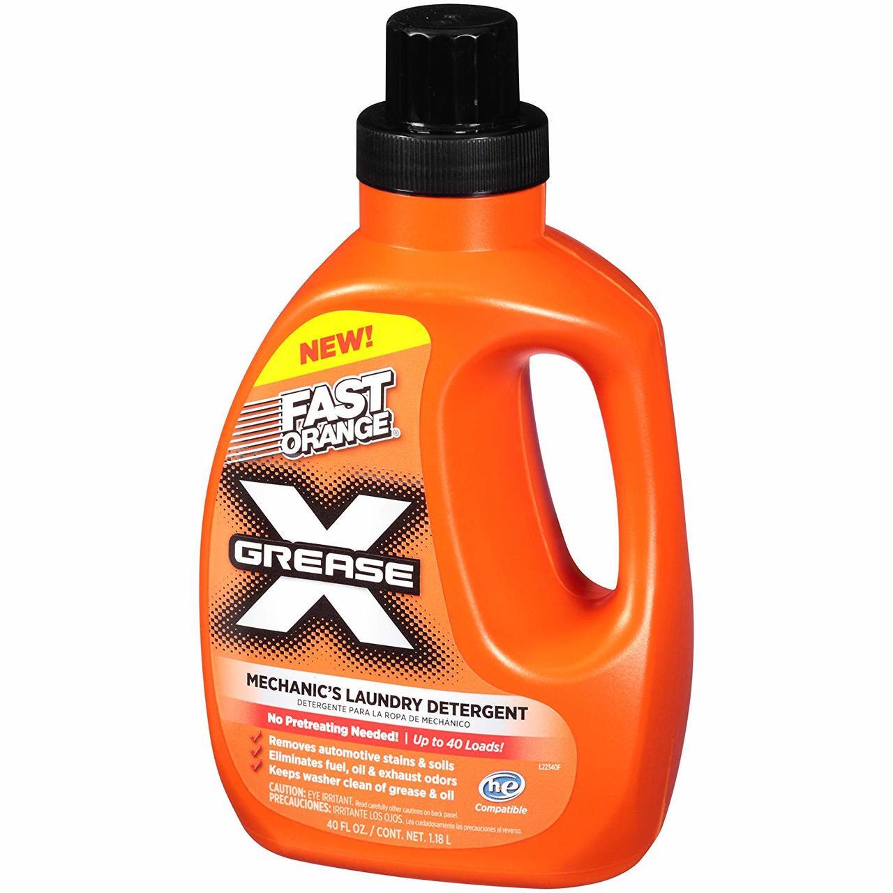 Permatex 22340 Fast Orange Grease X Mechanic’s Laundry Detergent (40 fl oz.)