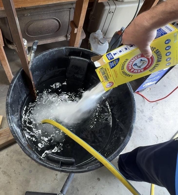 Arm & Hammer Super Washing Soda Detergent Booster & Household Cleaner, 55oz