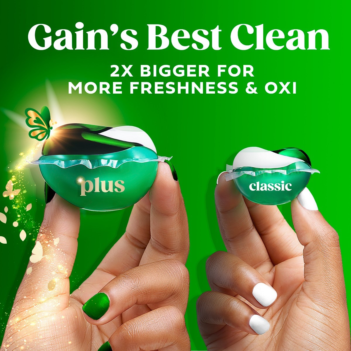 Gain Original Super Flings Plus Laundry Detergents – 45ct
