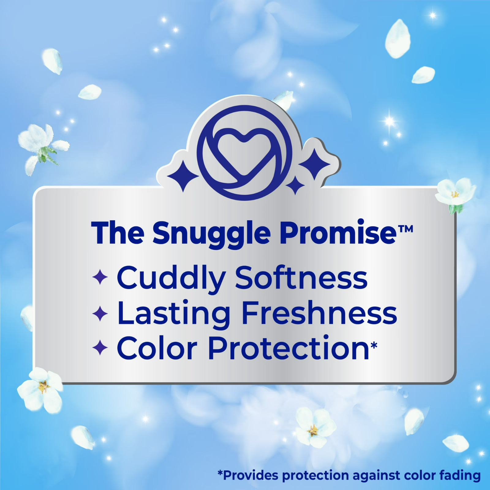 Snuggle Liquid Fabric Softener, Cuddle-Up Fresh Blue Sparkle, 39.4 oz, 58 Loads