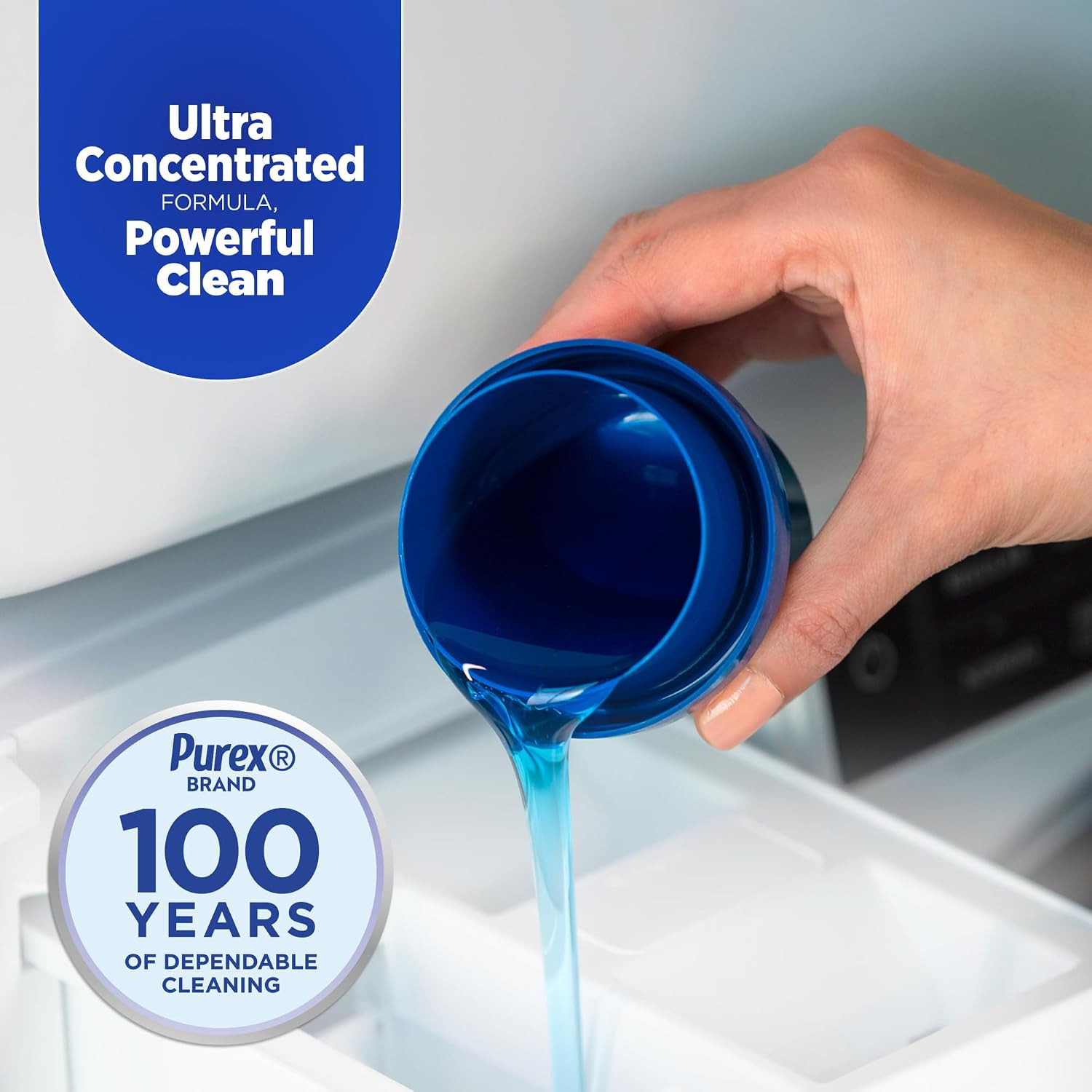 Fresh Mountain Breeze Liquid Detergent – 82.5 Fl Oz, 165 Loads, Ultra-Concentrat