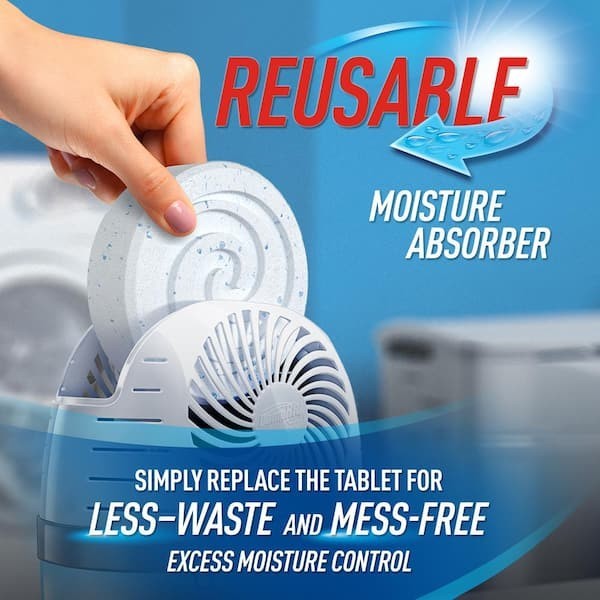 15.8 Ounce Fresh Scent, Odor-fighting Moisture Absorber Refills Bathroom 2 Pack