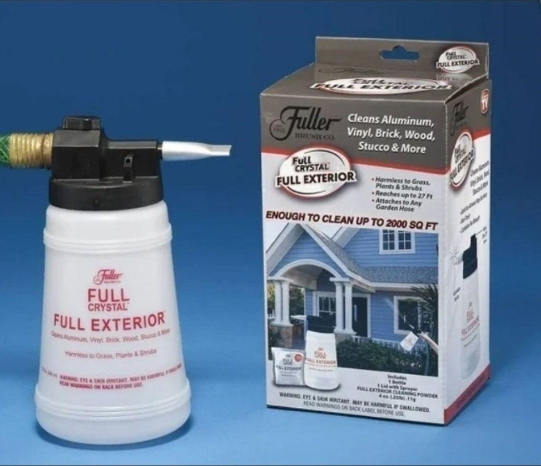Fuller Full Crystal Exterior Wash Clean Aluminum, Vinyl, Brick, Wood CANADA