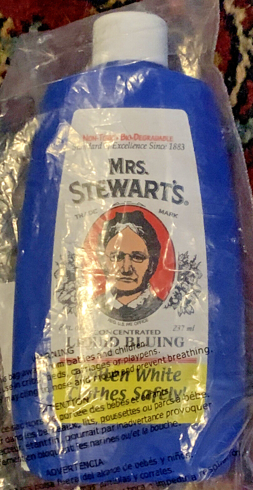 Mrs. Stewart’s Liquid Bluing 8oz Laundry Whitener