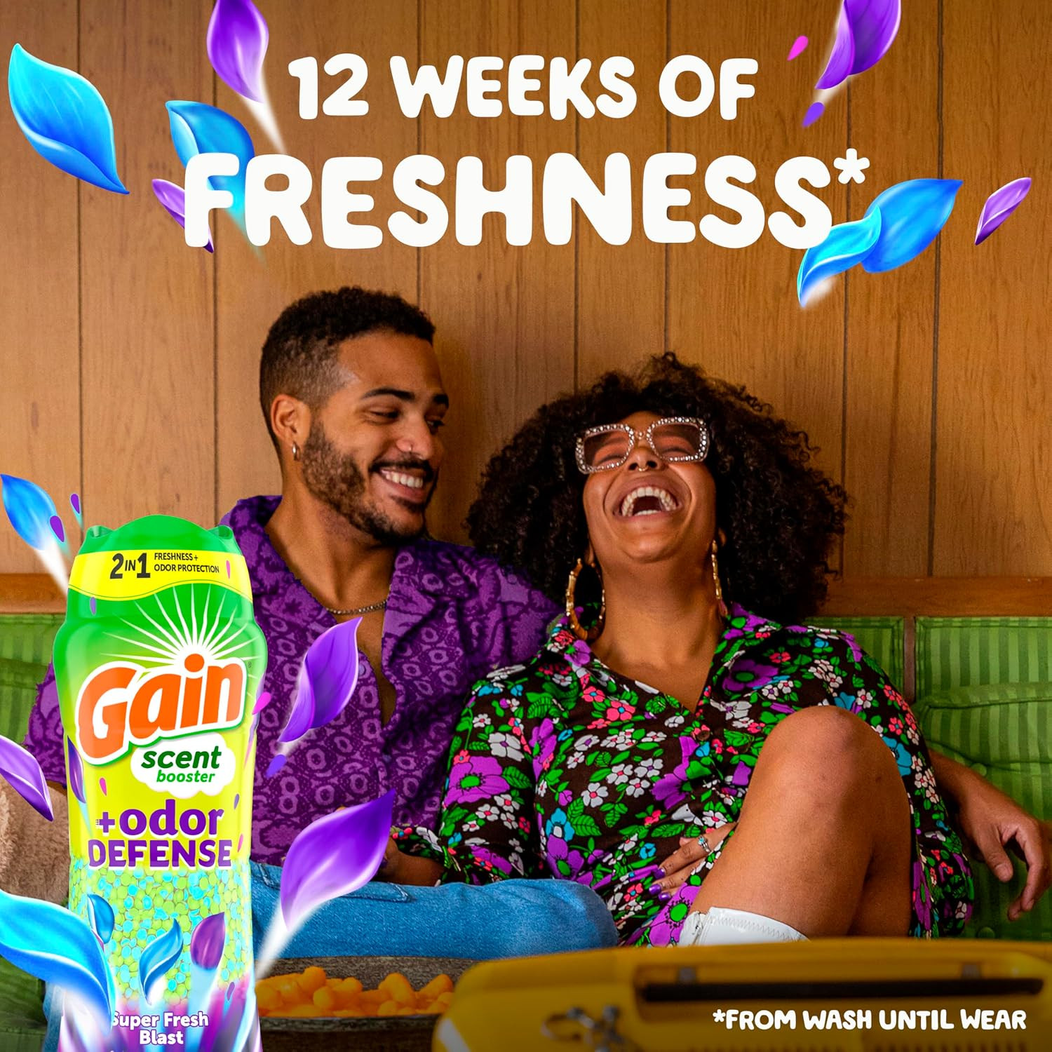 Gain In-Wash Laundry Scent Booster Beads Long-Lasting Fresh Scent Beads All Day