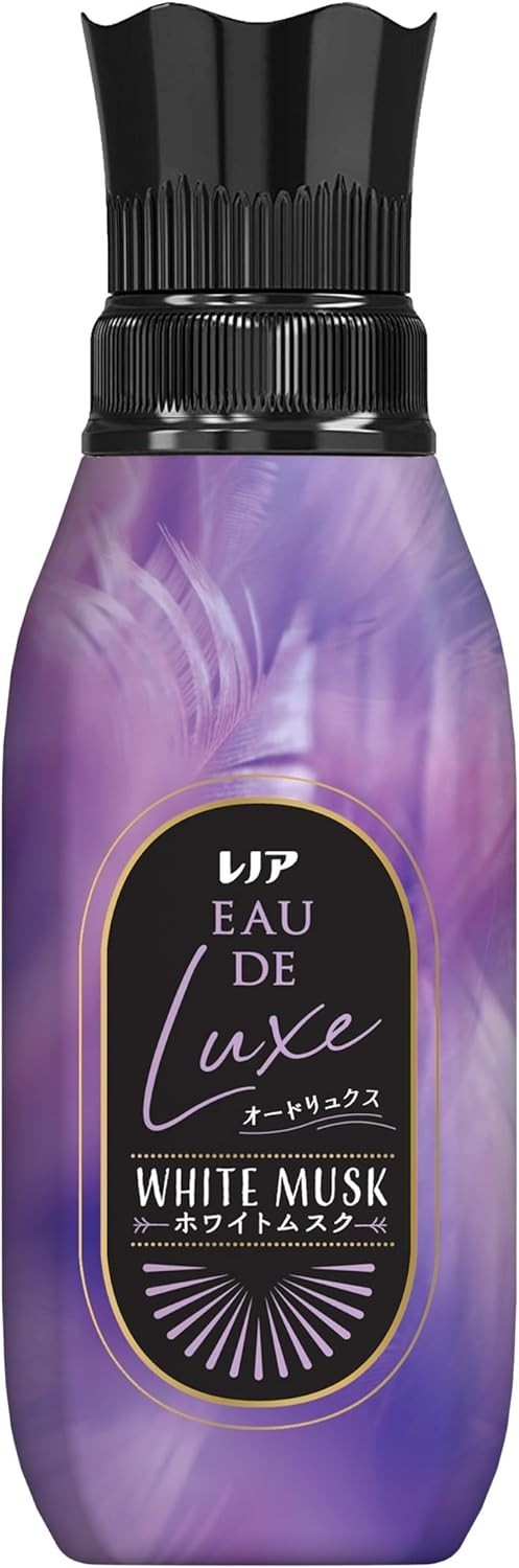 Lenor Eau de Luxe Fabric Softener White Musk Scent 475ml From Japan