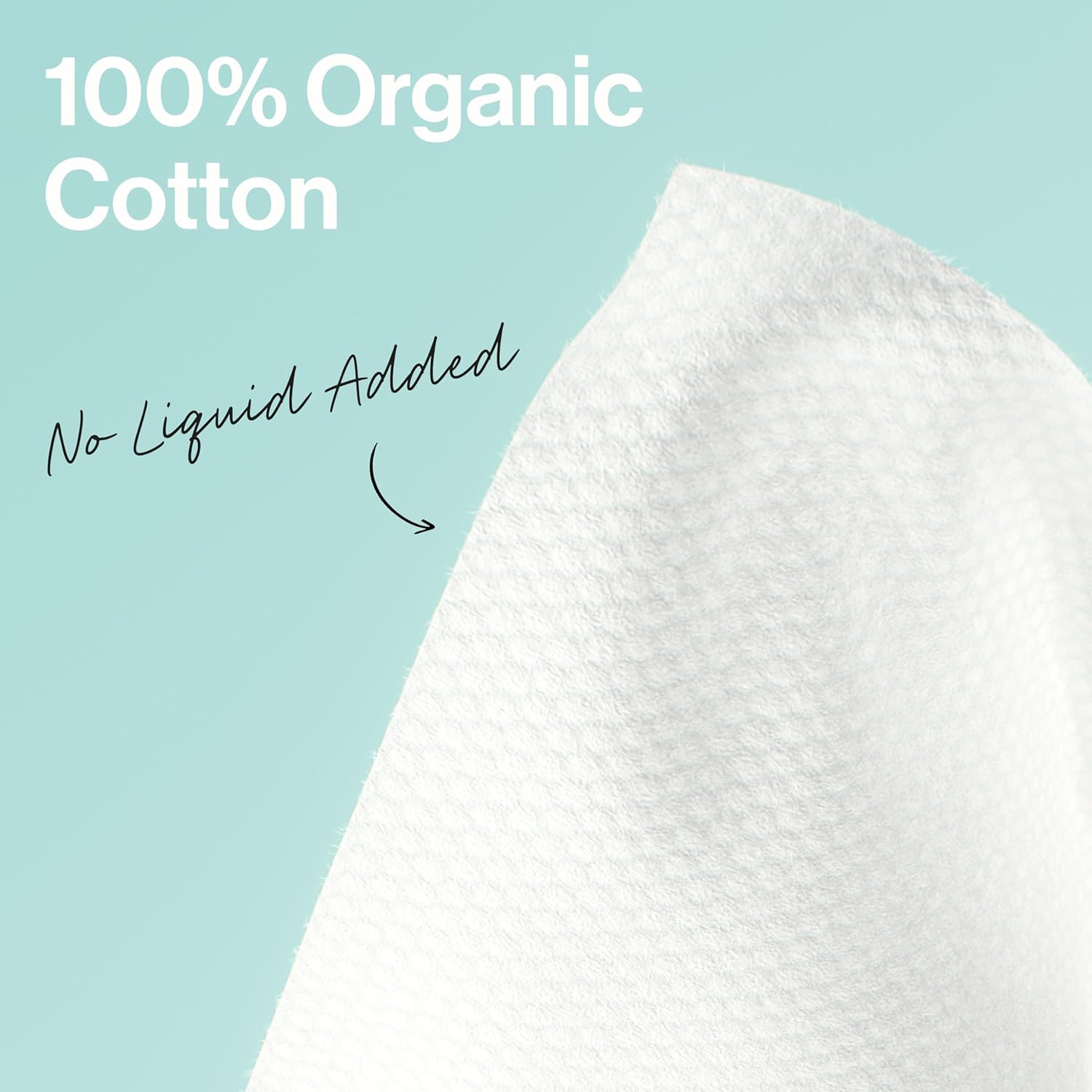 The Honest Company Organic Cotton Dry Wipes Baby Facial Cloths 192 Count New