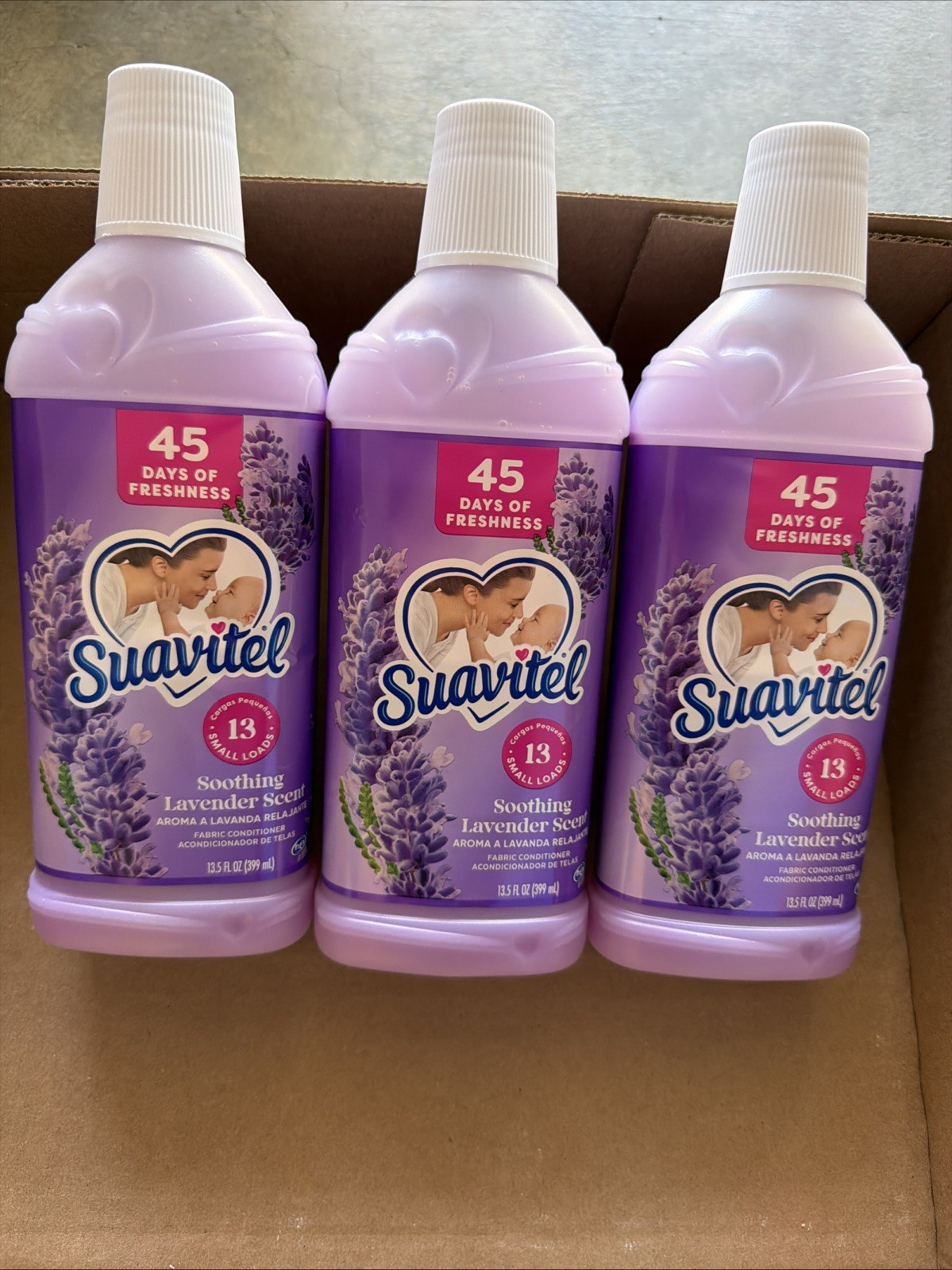 suavitel fabric softener Smoothing Lavender Scent 13.5 Fl Oz