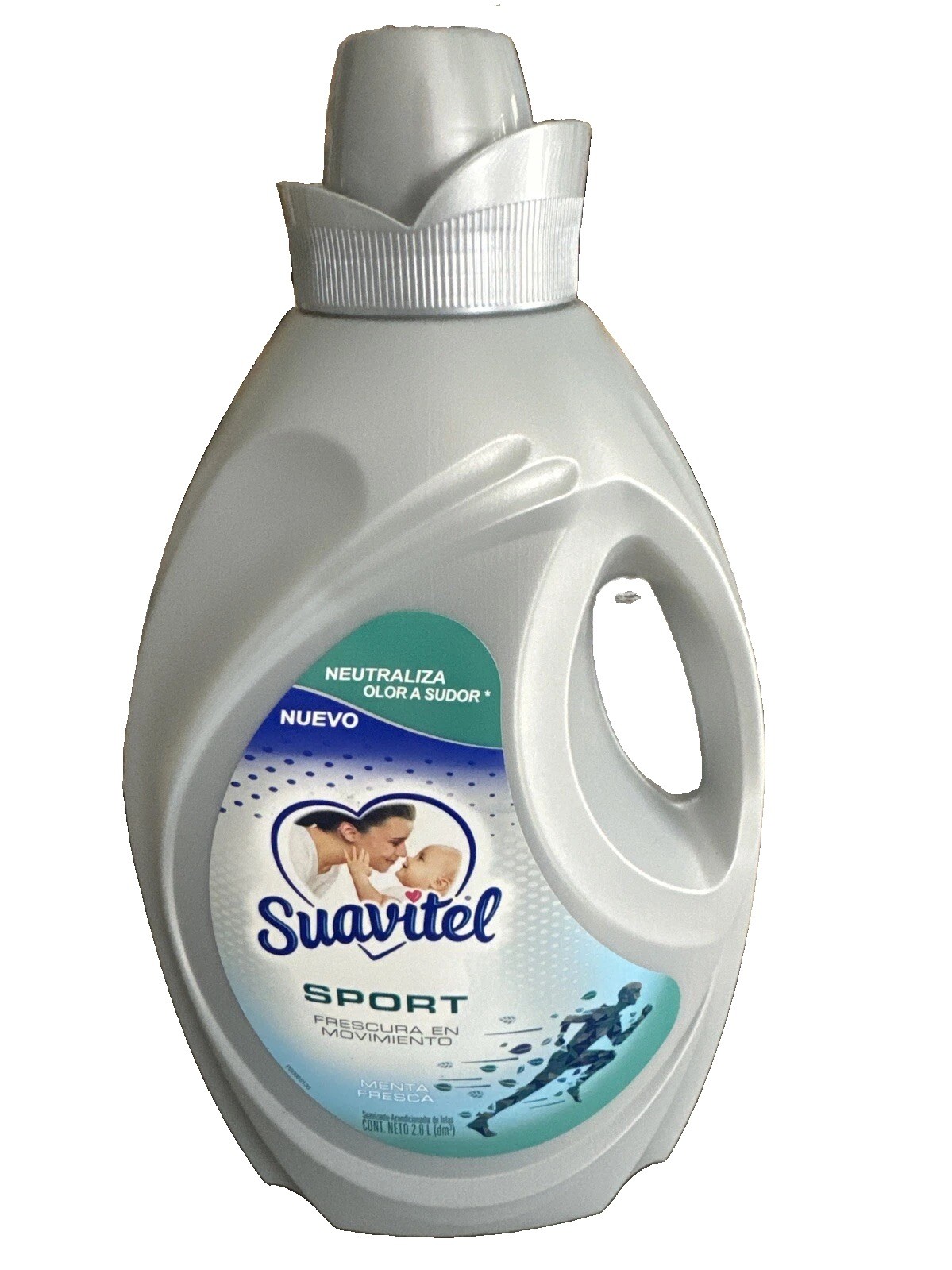 Suavitel Fabric Conditioner Sport, Fresh Mint, 95 Oz, Rare