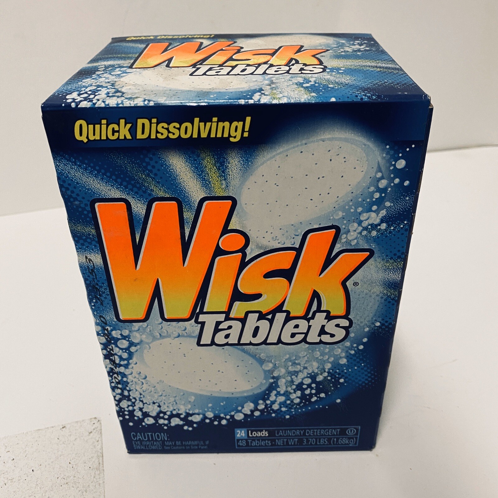 Wisk Tablets Laundry Detergent 48 Tabs