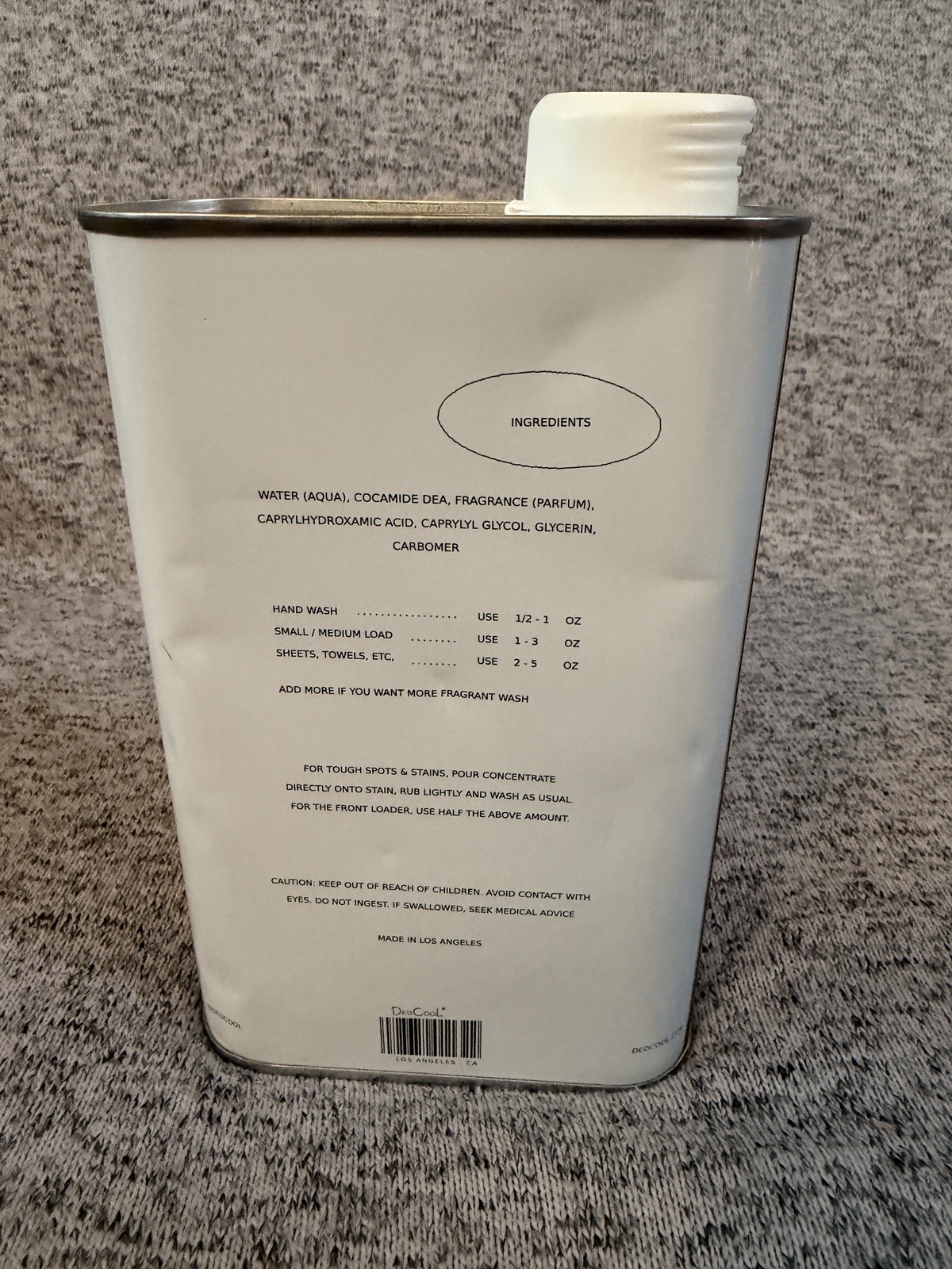 Rare Discontinued DedCool X OUAI Laundry DEDtergent Clean Non-Toxic North Bondi