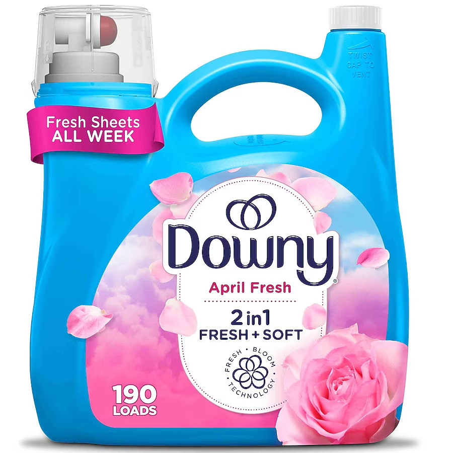 Downy Ultra April Fresh Fabric Softener Liquid 190 Loads 140 fl oz Biodegradable