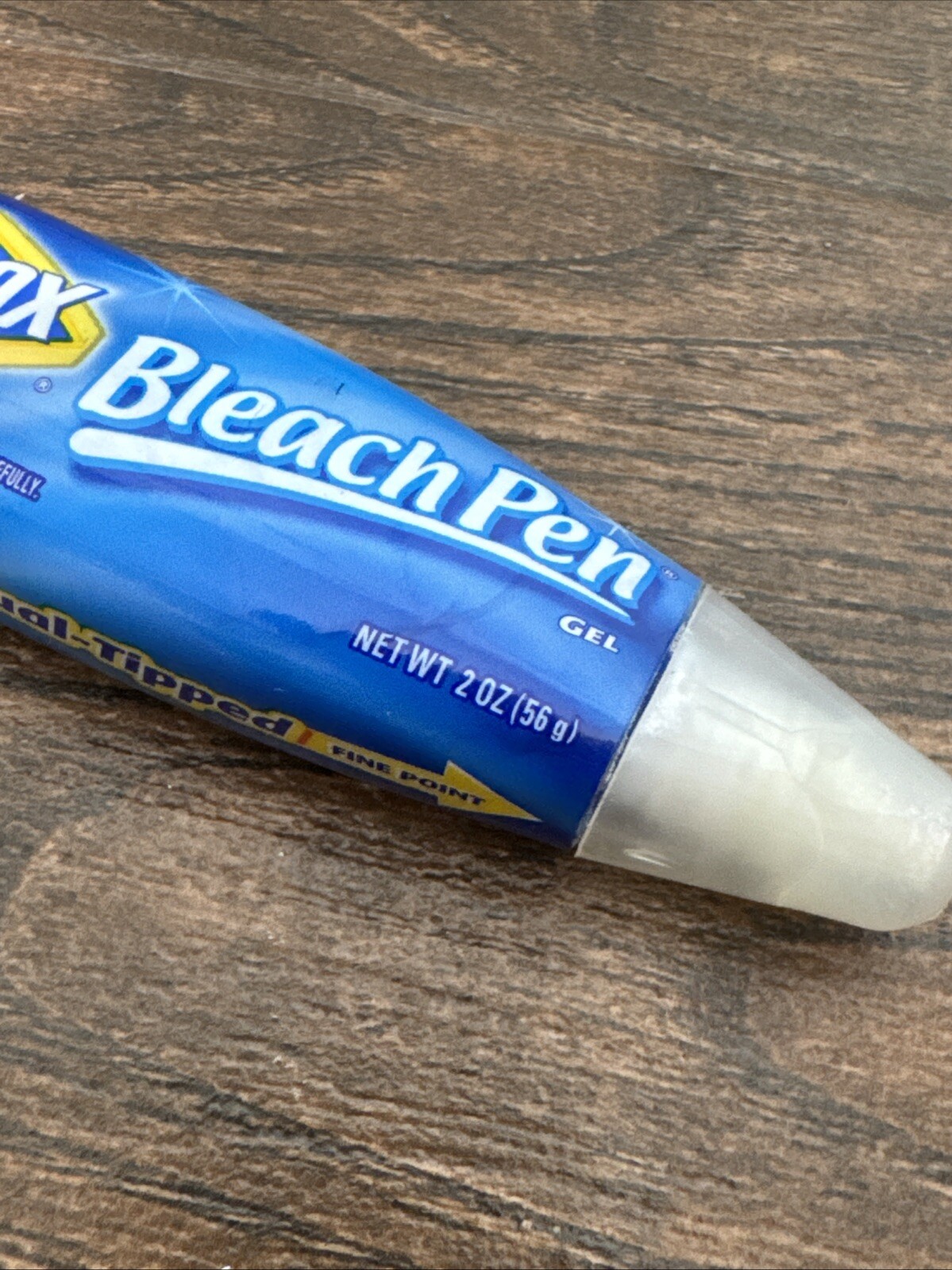 Clorox Bleach Pen Dual Tip Gel Laundry Stain Remover 2oz Discontinued