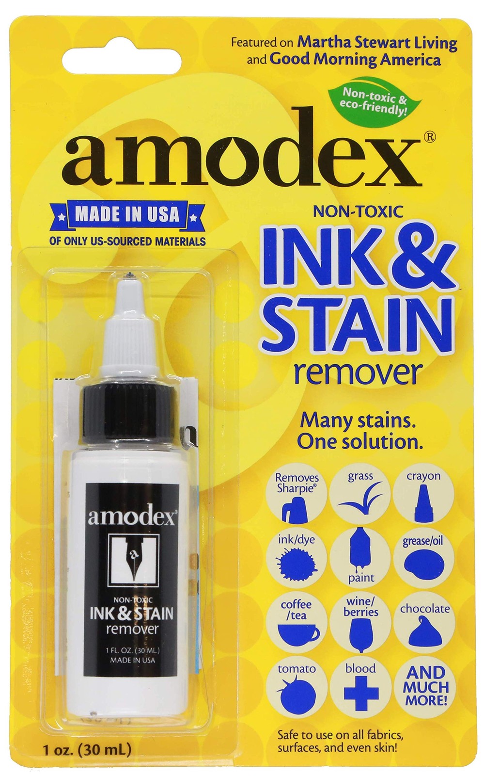 Amodex Ink Stain Remover 1oz Bottle