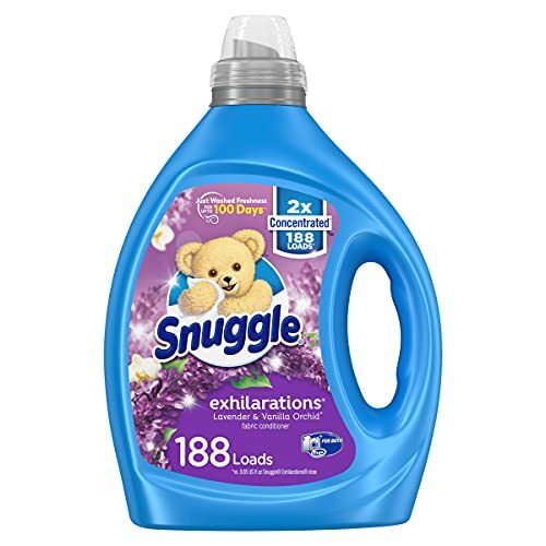 Snuggle Liquid Fabric Softener White Lavender Vanilla Orchid 80 Fl Oz 188 Loads