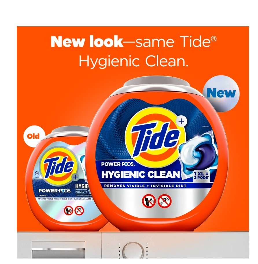 3 PACK Tide Hygienic Clean Power PODS Laundry Detergent Pacs, Original, 57 Count