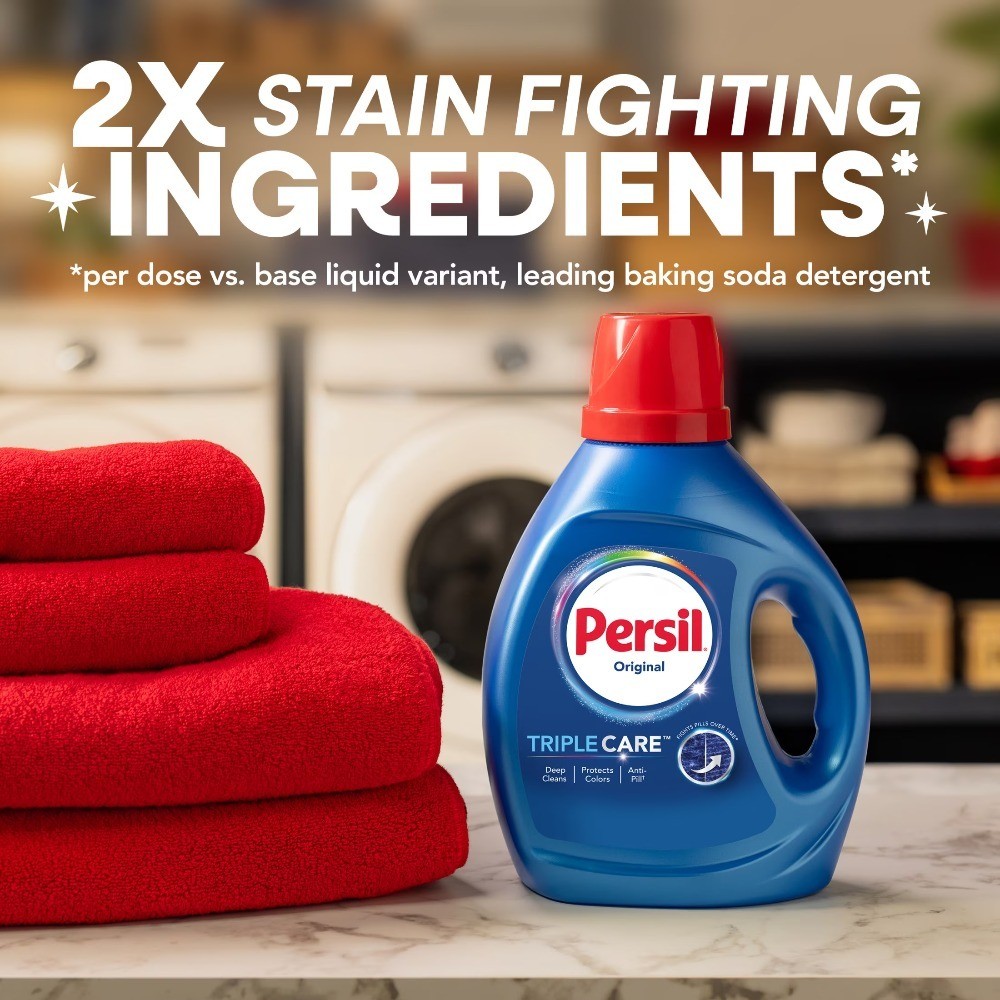 Deep Clean Liquid Laundry Detergent, Original, 34 fl oz, 25 loads