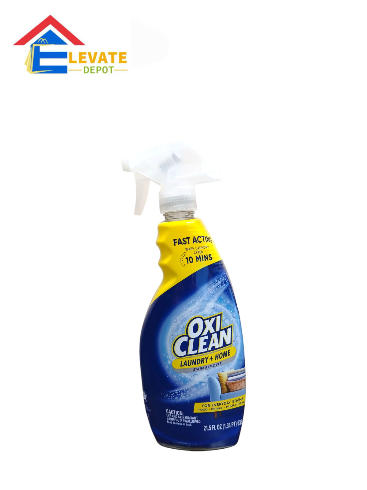Lot of 5 OxiClean Laundry Stain Remover Spray, 21.5 oz