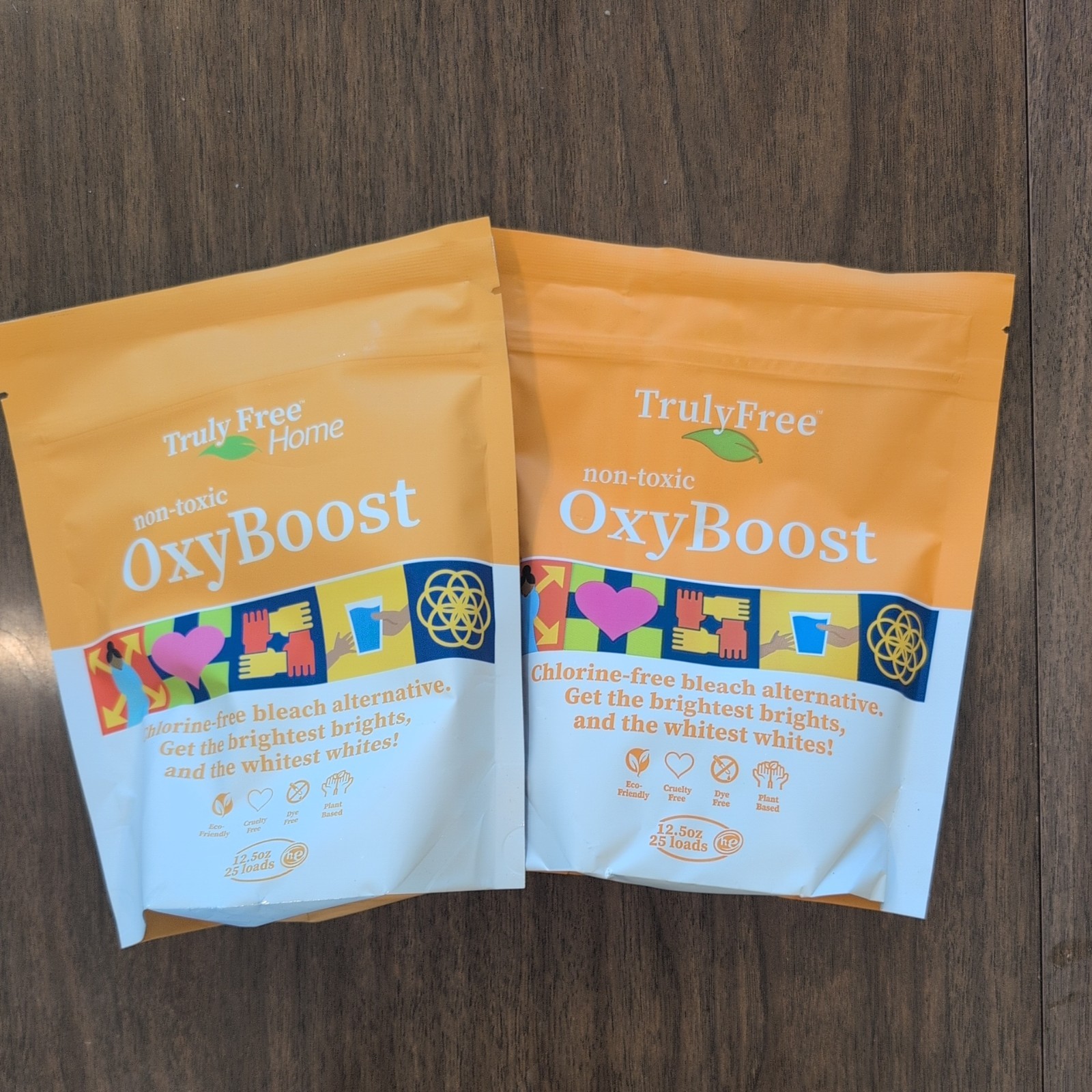 Truly Free Oxy Boost Chlorine Free Bleach Alternative Plant Based Eco Friendly