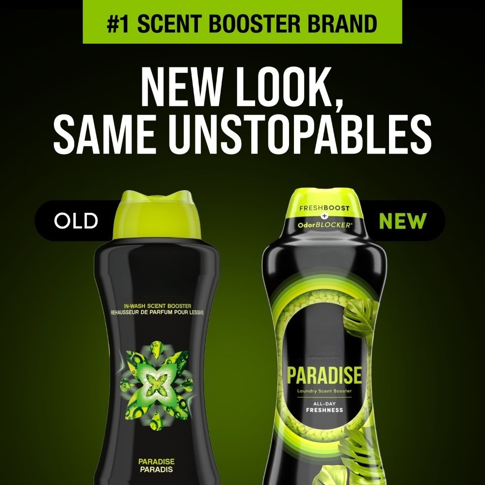 Unstopables In-Wash Scent Booster Laundry Beads, Paradise Scent, 24 oz