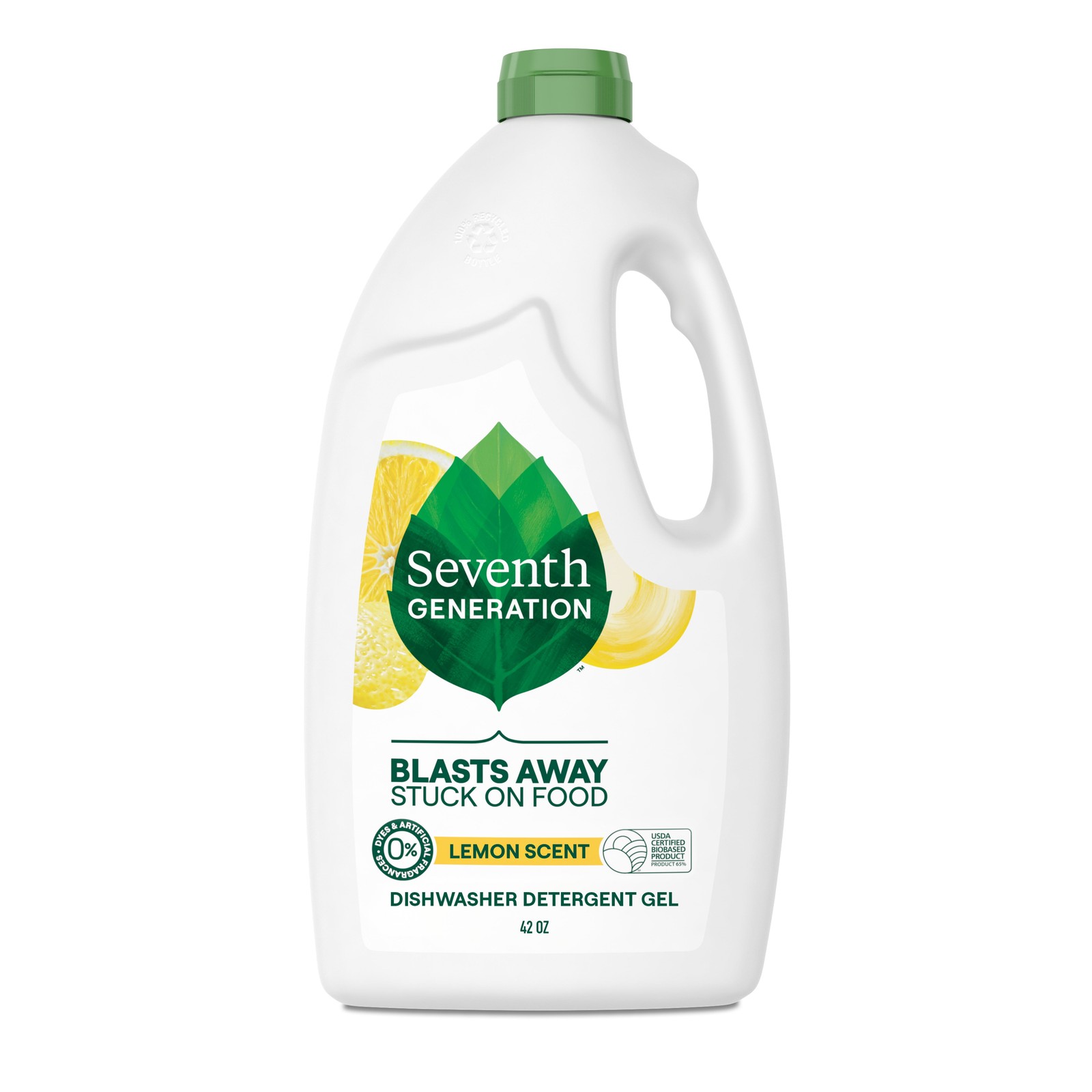 (2 pack) Dishwasher Detergent Gel, Lemon Scent, 42 fl oz Fast delivery