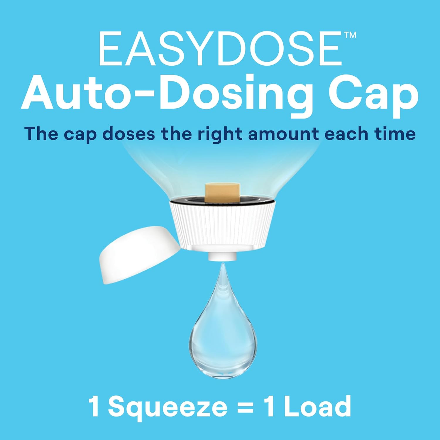 Laundry Detergent, Ultra Concentrated Easydose, Free & Clear, 23.1 Fl Oz (Pac…