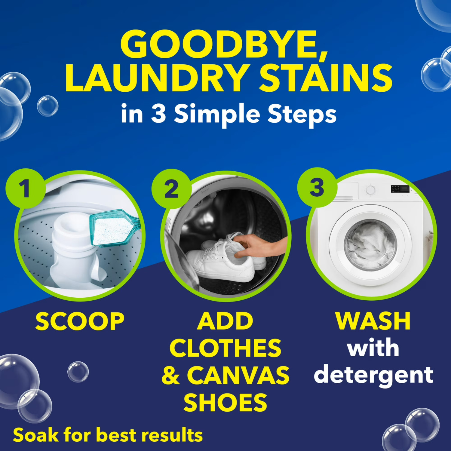 (3 Pack) OxiClean Free Home & Laundry Stain Remover Powder, 3 lb Fragrance Free