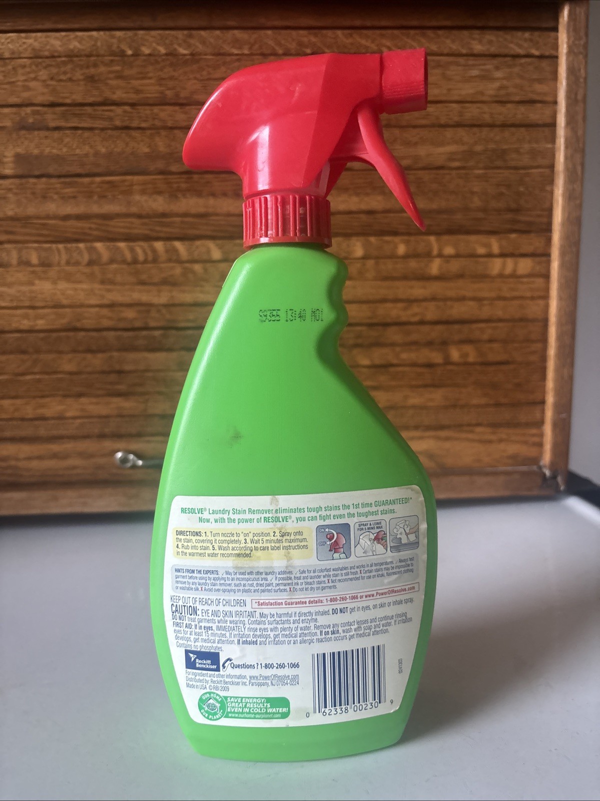 Resolve Formerly Spray N Wash NOS 22 FL. OZ. Laundry Stain Remover