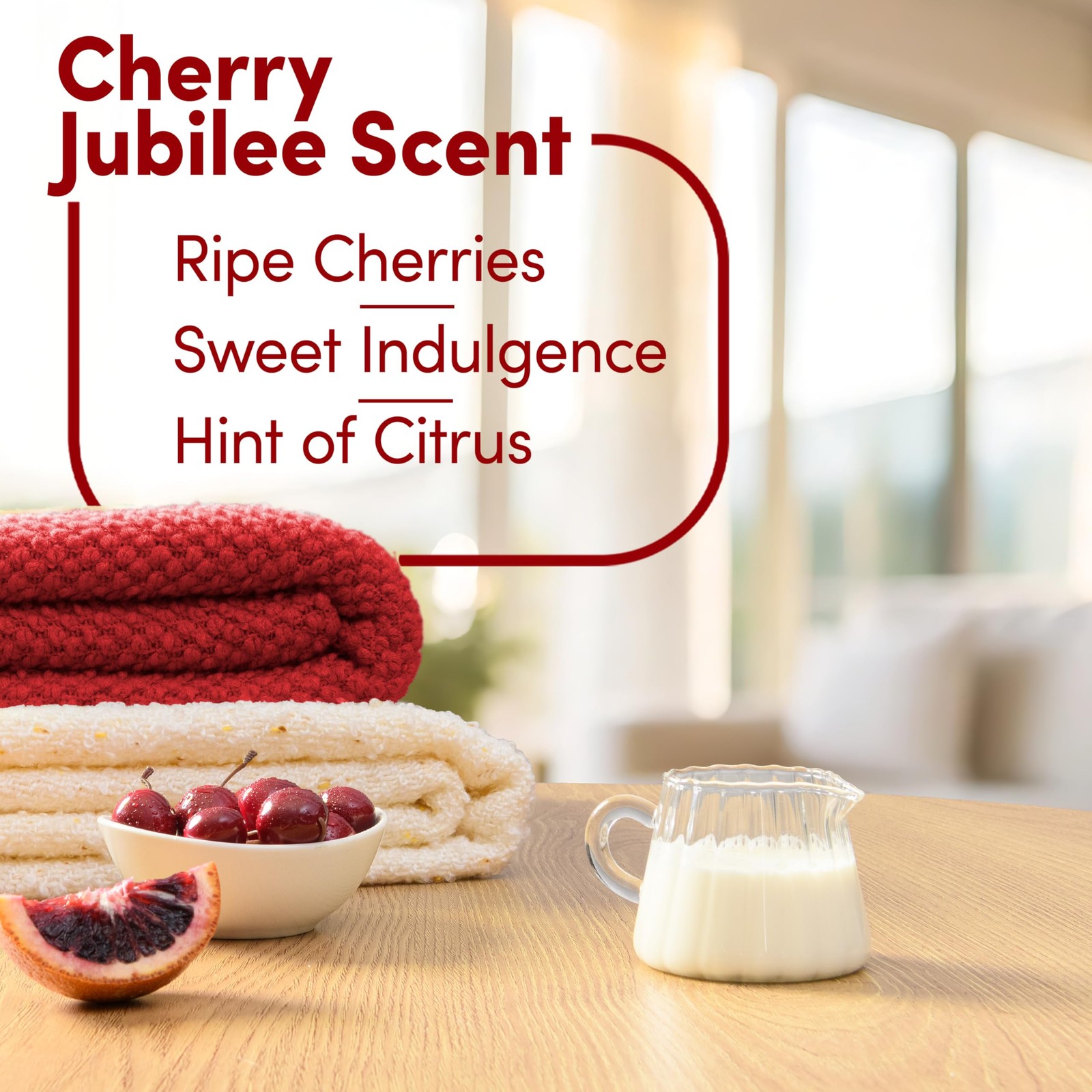 Cozy Collection InWash Laundry Scent Booster Beads, Cherry Jubilee Scent, 7.8…