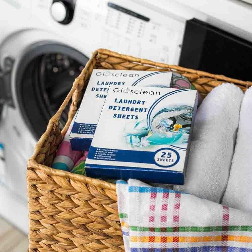 Laundry Detergent Sheets – 50 Strips (25 Sheets) | Earth Friendly Fresh Scent