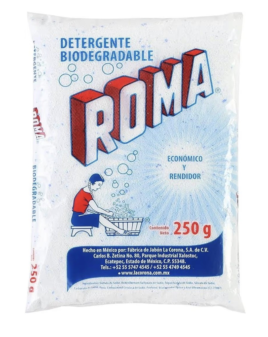 Roma Laundry Powder Laundry Detergent, 8.81oz (250g)