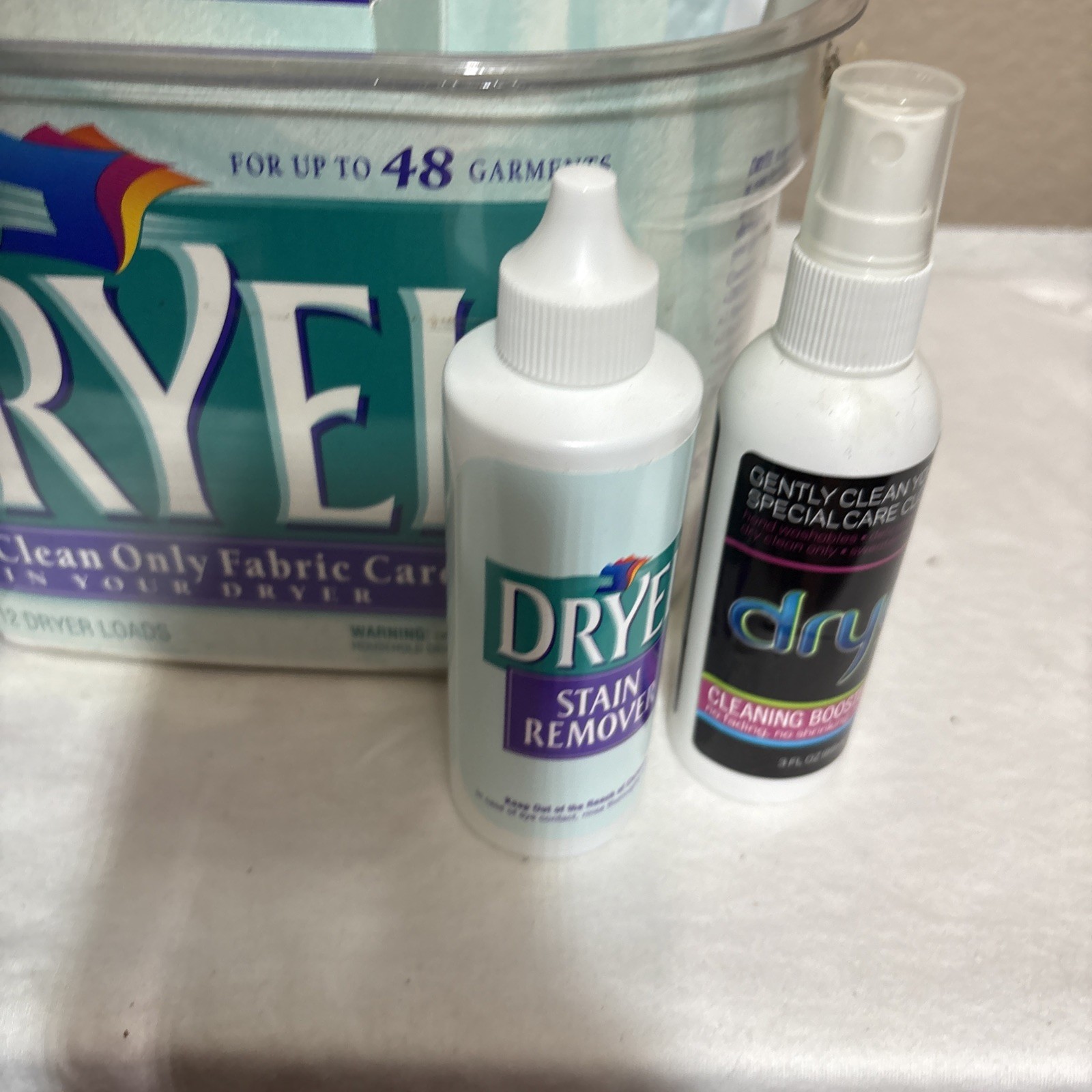Dryel At Home Dry Cleaner Only Fabric Care in Your Dryer 12 loads 48 Garments