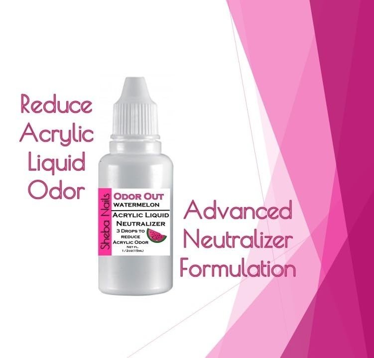 Convenient 1/2oz Watermelon Scent Acrylic Liquid Drops – Odor Control Solution