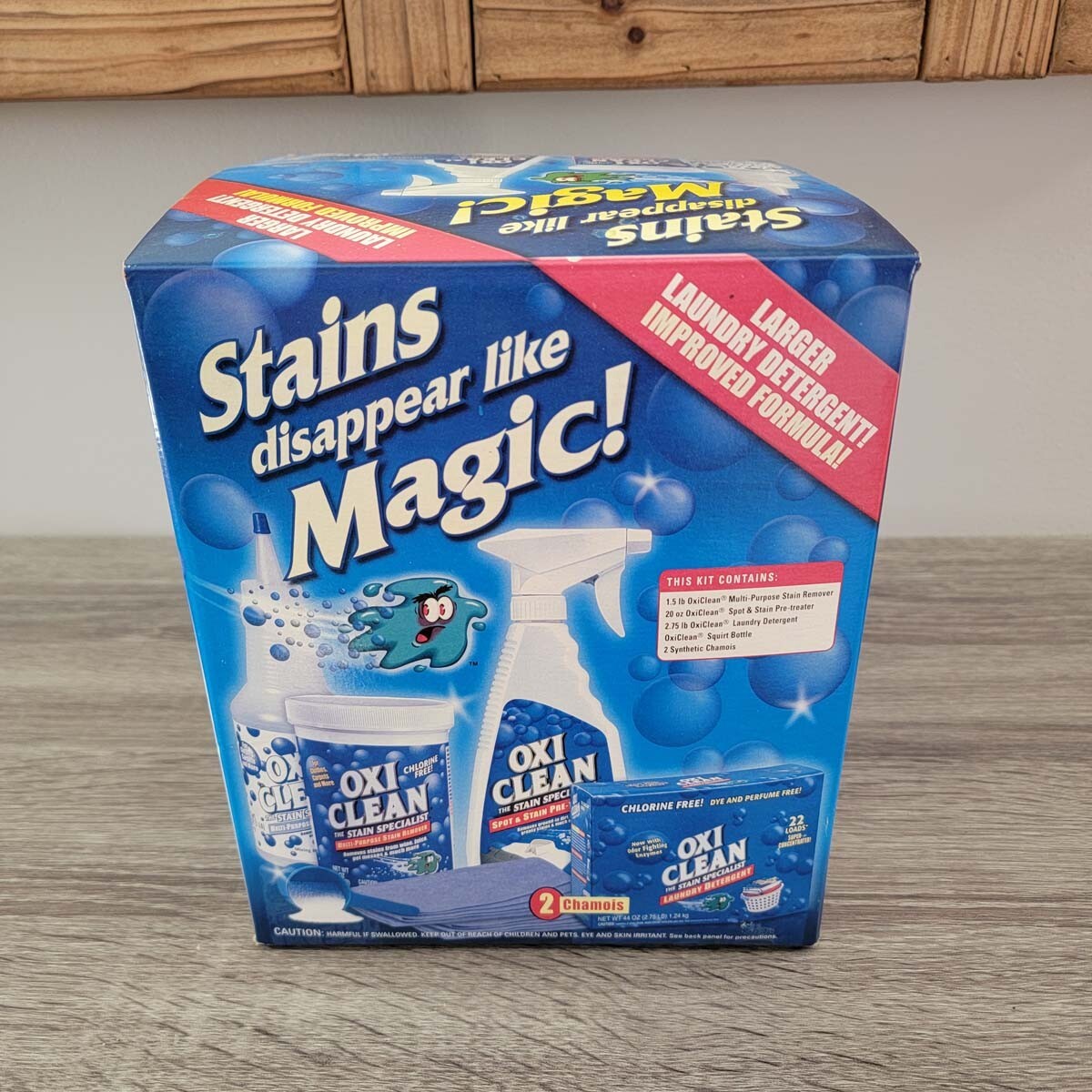 OxiClean Stains Disappear Like Magic Kit Oxy Clean