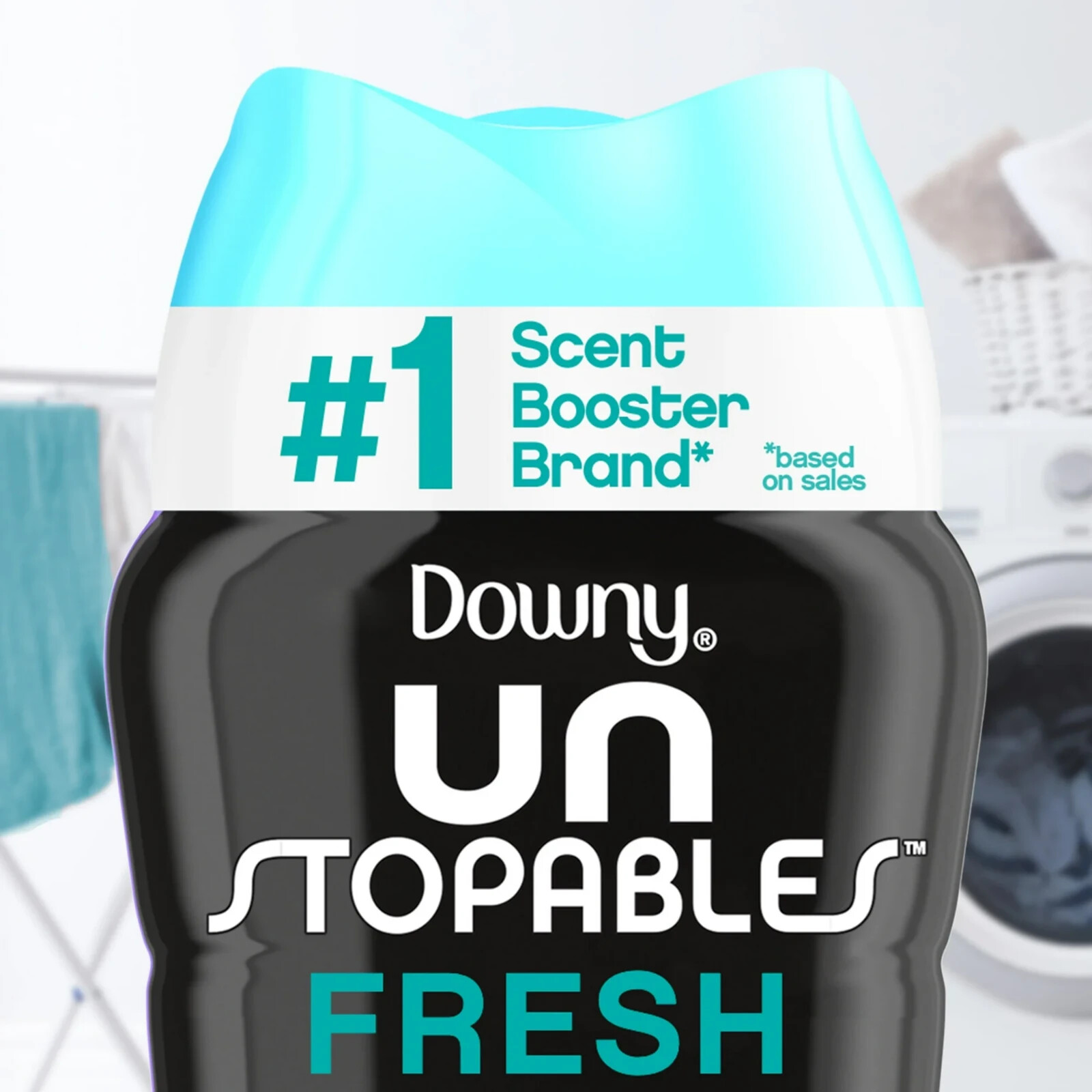 Downy Unstopables Laundry Scent Booster Beads, Fresh Scent, 24 oz
