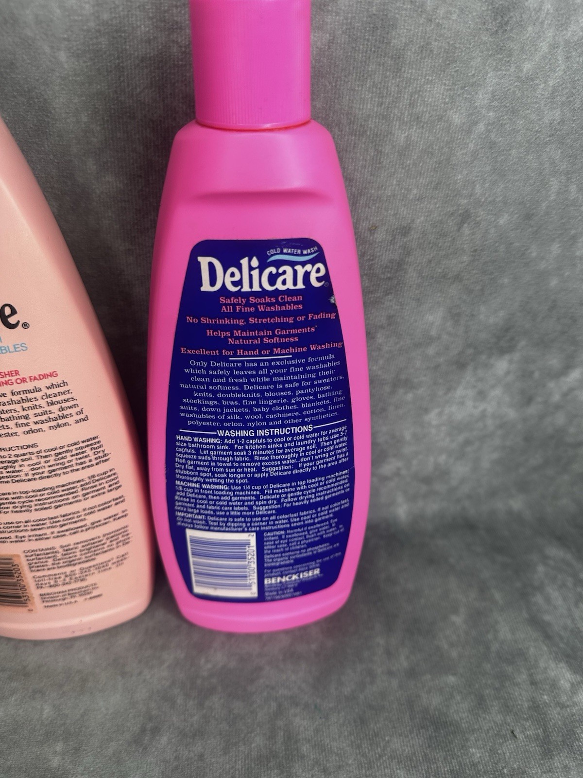 VTG Delicare Cold Water Wash For All Fine Washables -16 Oz. Delicate Fabric (2)