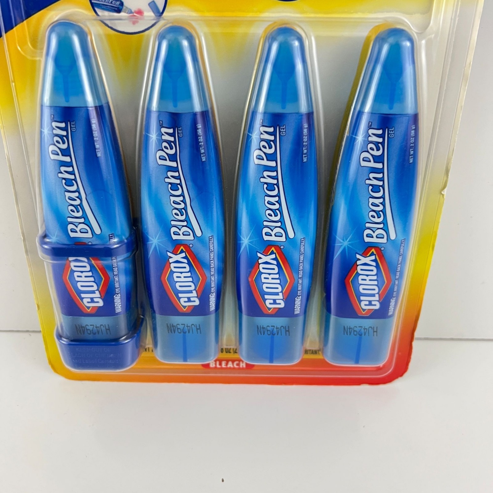 Clorox Laundry Bleach Pen 4 Pack (2 oz each) 2004 NOS Sealed Household Cleaner