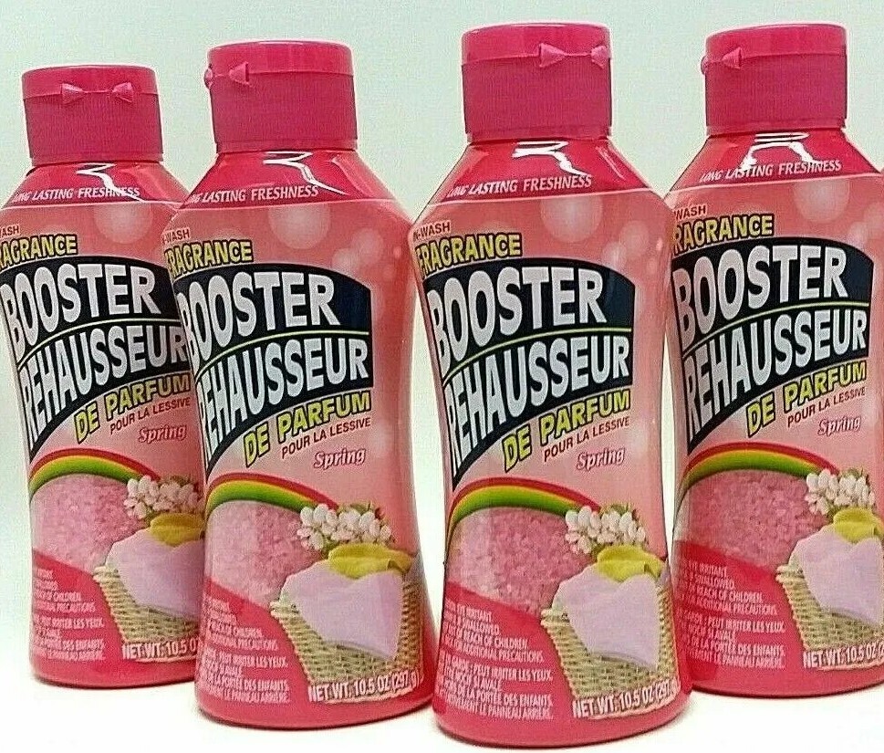 ( LOT 4 ) In-Wash SPRING Fragrance Booster Rehausseur, BRAND NEW 10.5 oz Each