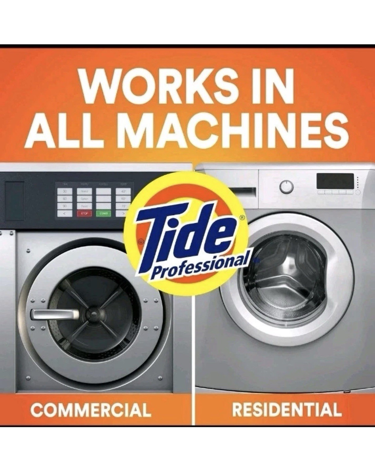 P&G Professional Tide Powder Laundry Detergent 197 oz 155 Loads Commercial New