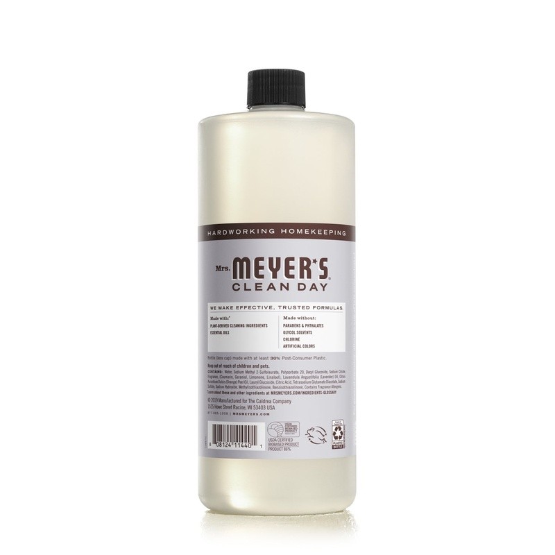 Multi-Surface Cleaner Concentrate Lavender Scent Plant-Based Biodegradable 32oz