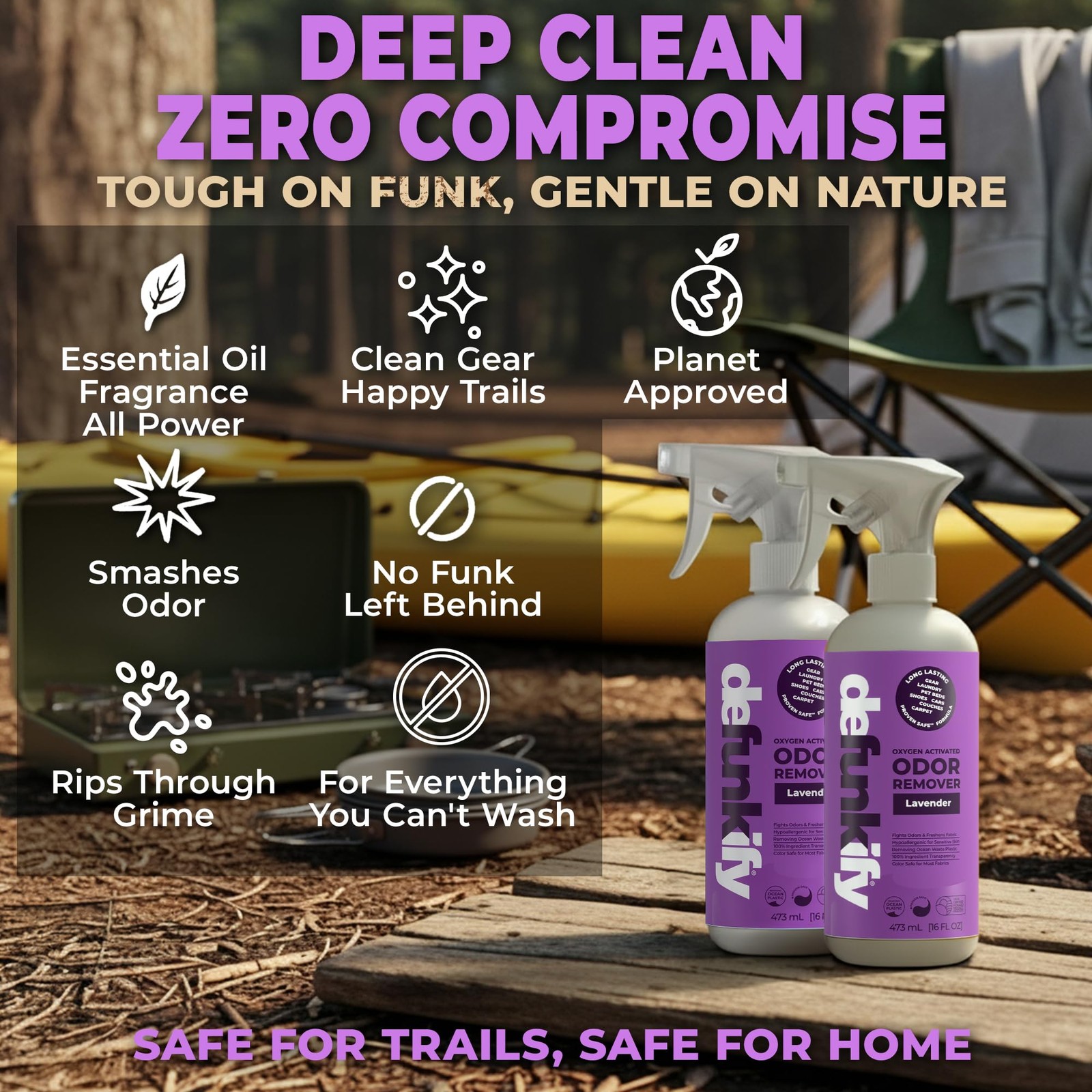 Fabric Freshener Spray, 32oz. ‘Lavender’ Odor Remover Spray. Shoe Deodorizer,…