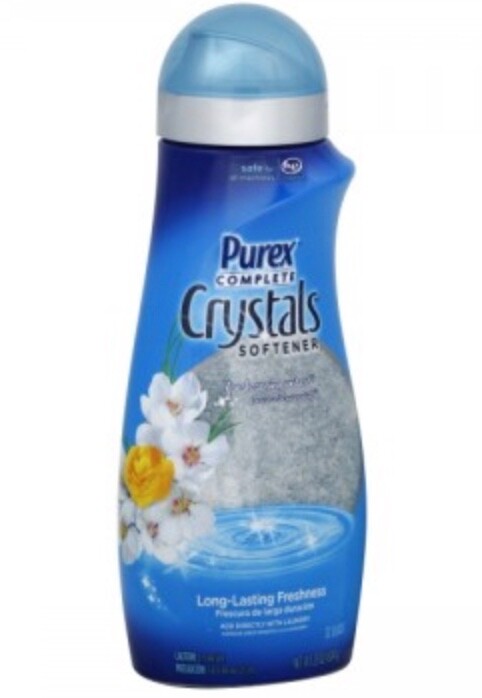 Purex Complete Crystals Softener, Fresh Spring Waters, 28 Oz, 32 Loads