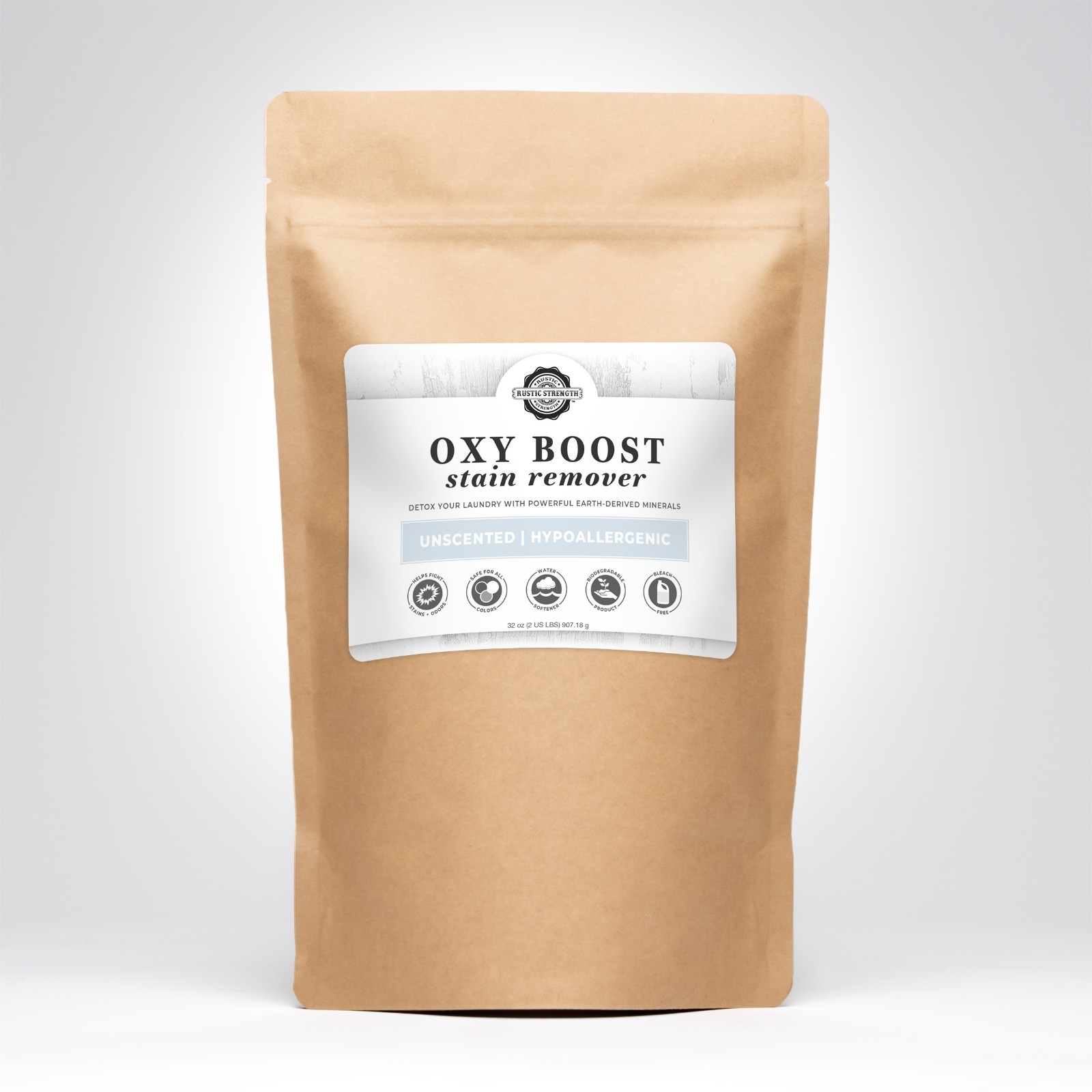 Toxin-Free Oxy Boost 2 lb | Unscented | Plant-Based | Stain Remover