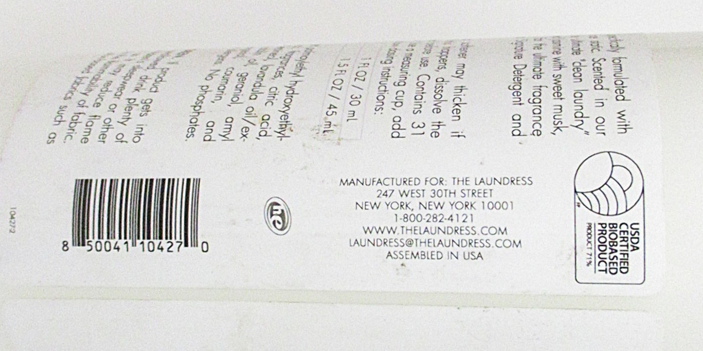 The Laundress Fabric Conditioner, Soften Fabrics, Reduces Static, 32 oz. Classic