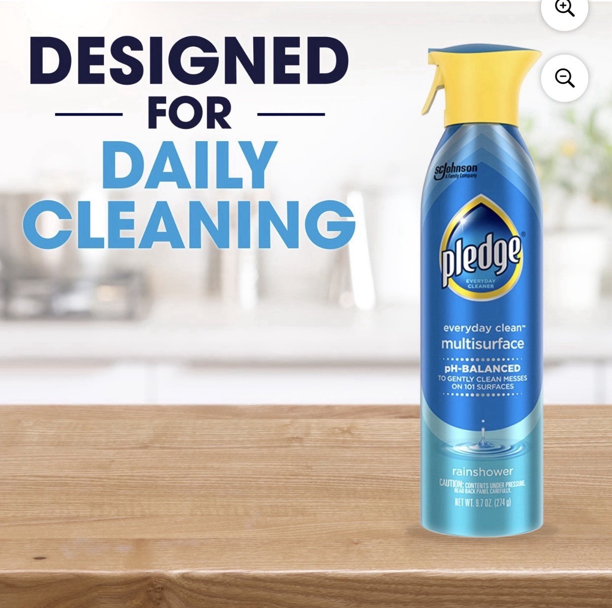 Pledge Multi-surface Cleaner, Rain-shower Scent (9.7 oz., 3 pk.)